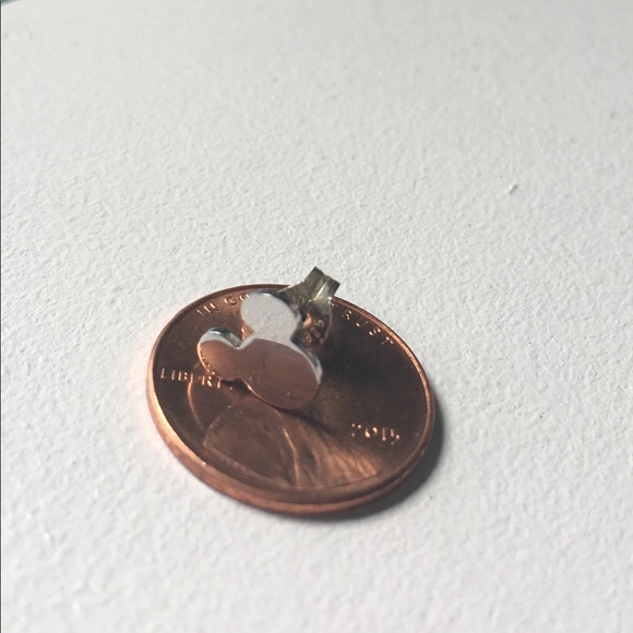 SOLD Sterling Silver Disney Mickey Mouse Earrings - Picture 5 of 7